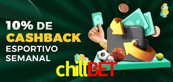 10% de bônus de cashback na chillbet